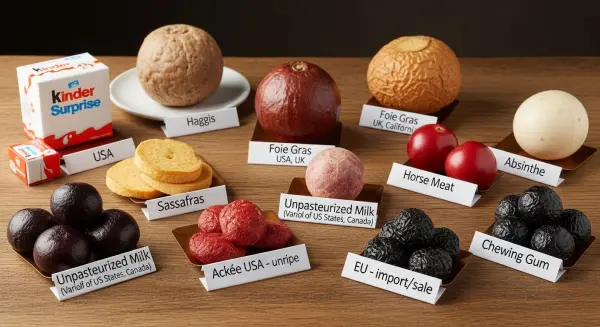Banned Foods Around the World